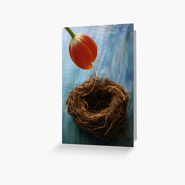 Tulip & nest Greeting Card
