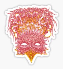 Firebird Line Design Sticker