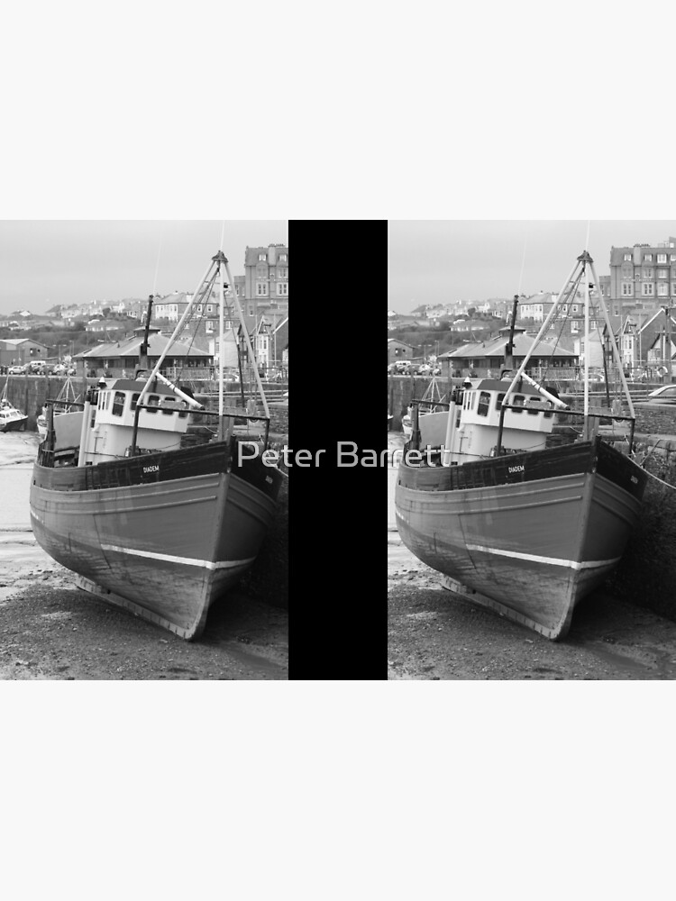 Artwork view, Old boat designed and sold by Peter Barrett