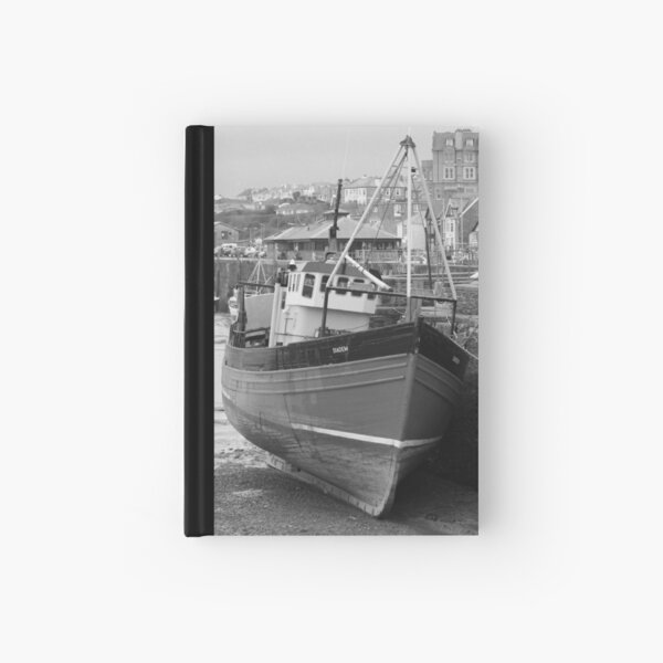 Old boat Hardcover Journal