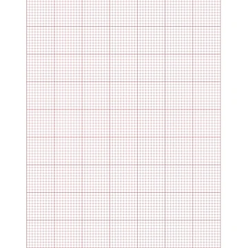 Artwork thumbnail, Red Graph Paper by postlopez