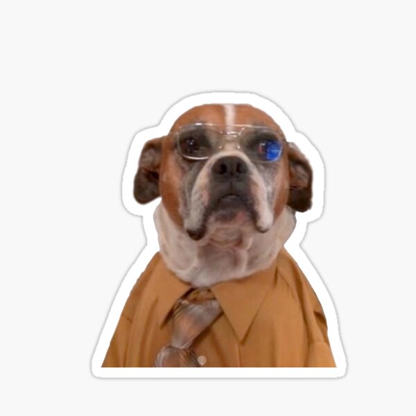 Item preview, Dog Dwight Schrute The Office Prank designed and sold by bgsmall.