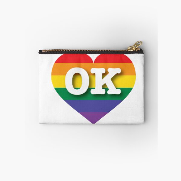Item preview, Oklahoma Gay Pride Shirt - Oklahoma LGBT Rainbow Flag Shirt - Oklahoma Gay Pride designed and sold by Galvanized.