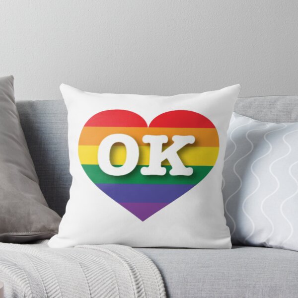 Item preview, Oklahoma Gay Pride Shirt - Oklahoma LGBT Rainbow Flag Shirt - Oklahoma Gay Pride designed and sold by Galvanized.