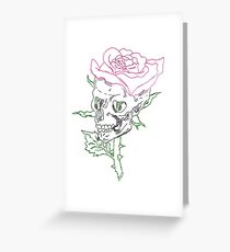 Life and Death Greeting Card