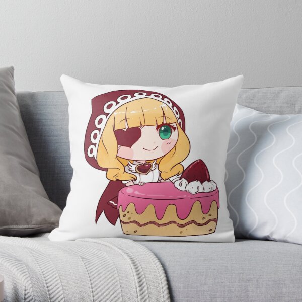 Ruby [Mobile Legends] Sweet Chunks ML Collection by Buns Throw Pillow
