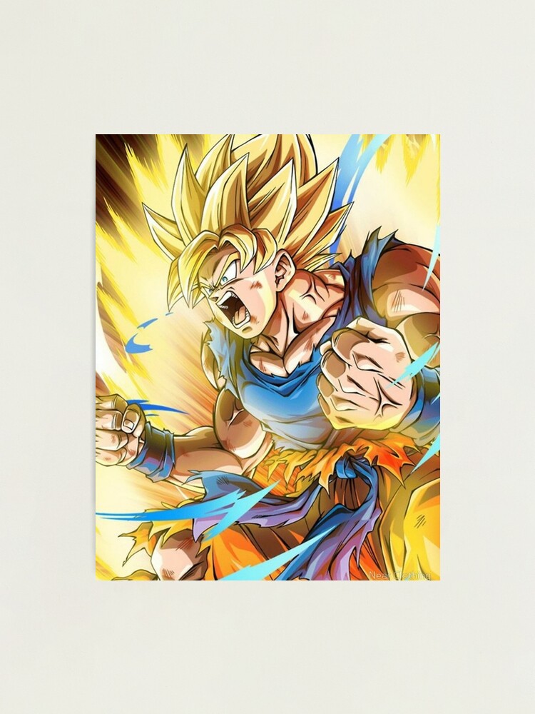 Goku SSJ1 Photographic Print for Sale by AnimeShopBalkan