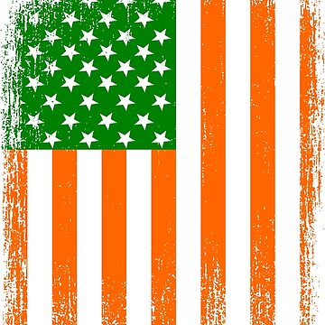 Artwork thumbnail, Irish American Flag by EthosWear