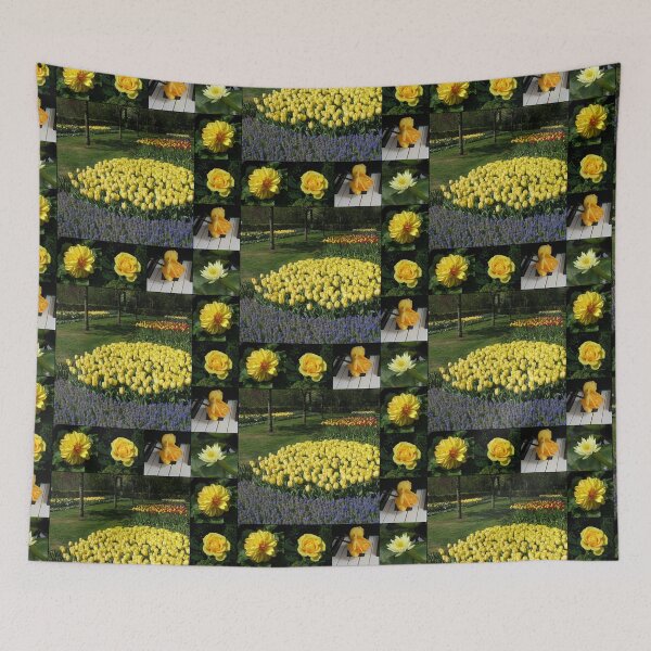 Item preview, Sunshine Flowers Collage designed and sold by BlueMidnight.