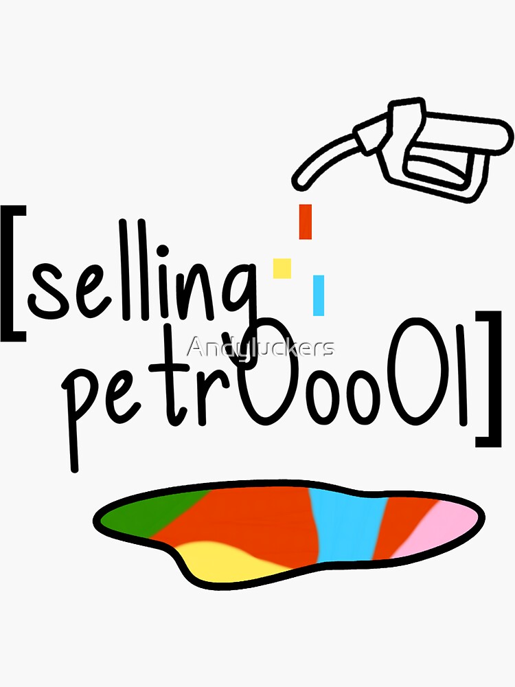  The 1975 Selling Petrol Graphic Sticker For Sale By Andyluckers 