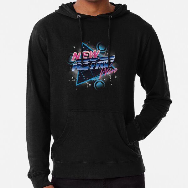 retro wave hoodie