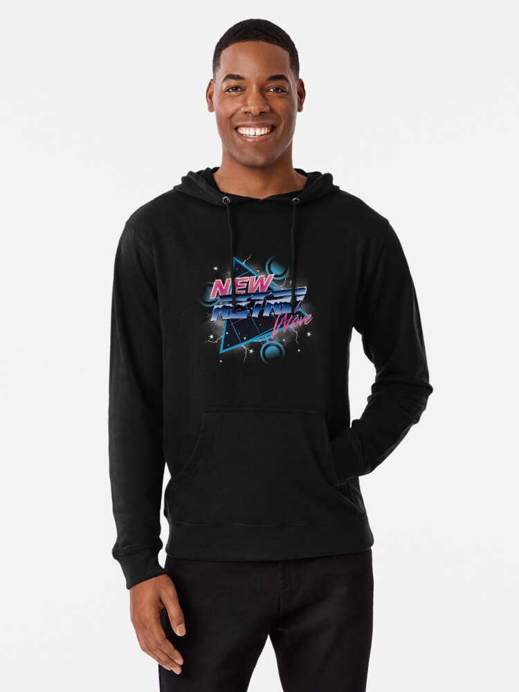 retro wave hoodie