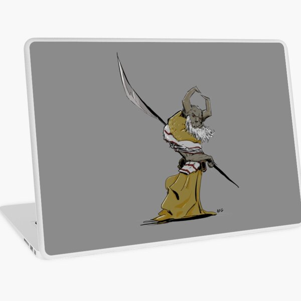 Horned Poleman Laptop Skin