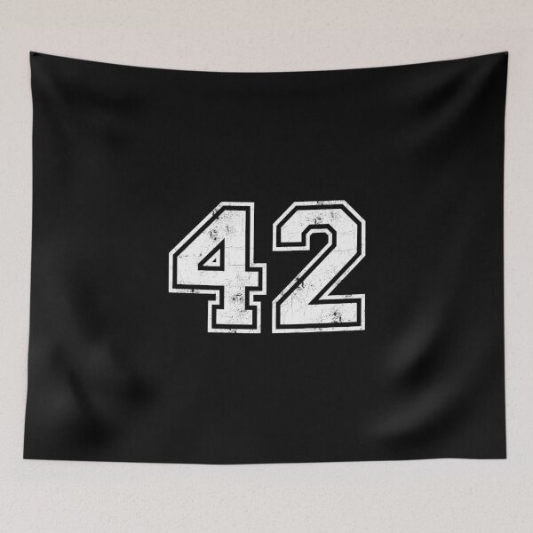 Item preview, 42 jersey jerseys number 42 jersey sports designed and sold by THE SUPERIORS SHIRT SHOP.