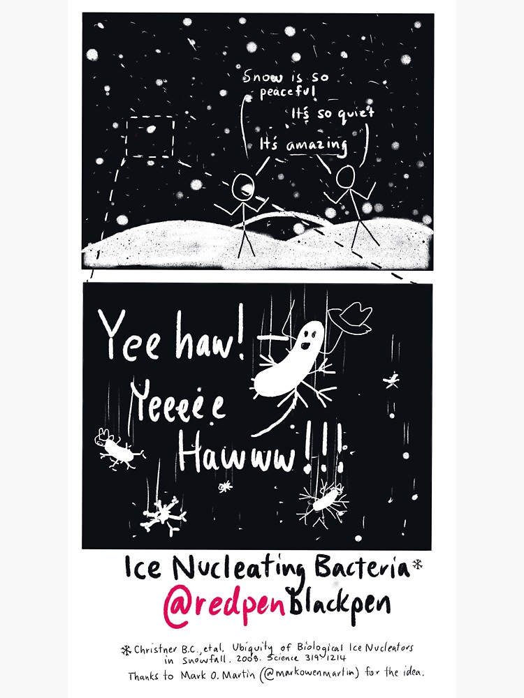 Ice nucleating bacteria by redpenblackpen