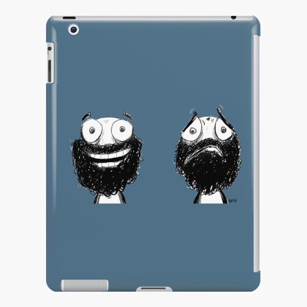 Happy and Sad iPad Snap Case