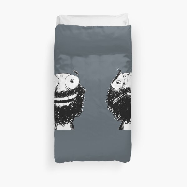 Happy and Sad Duvet Cover