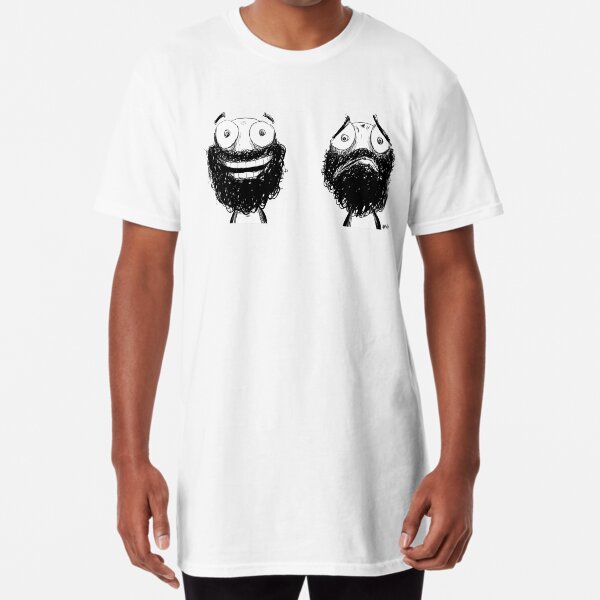 Happy and Sad Long T-Shirt