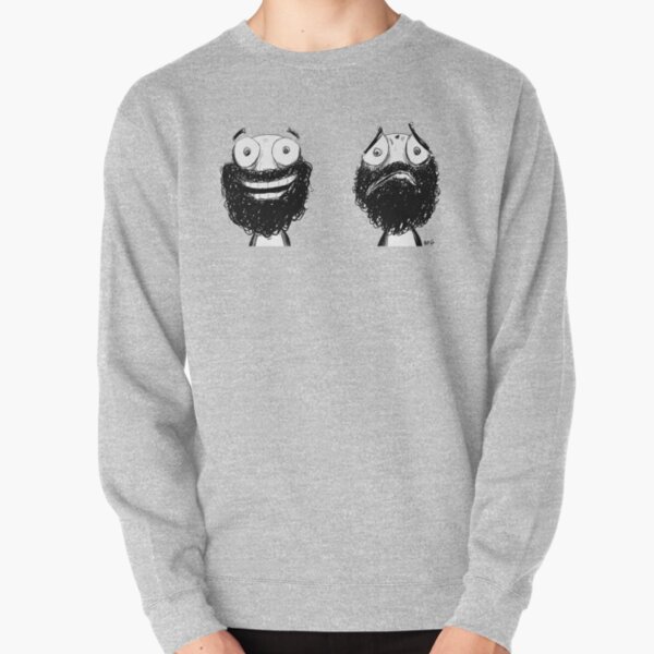 Happy and Sad Pullover Sweatshirt