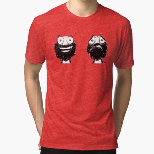 Happy and Sad Tri-blend T-Shirt