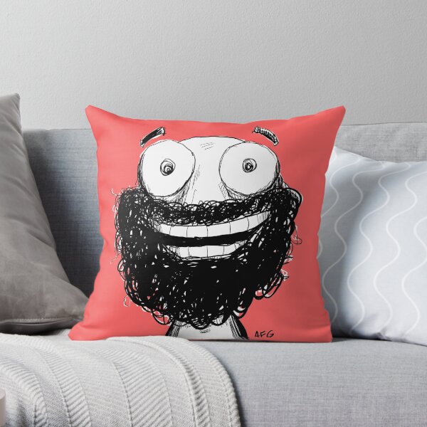 Happy! Throw Pillow