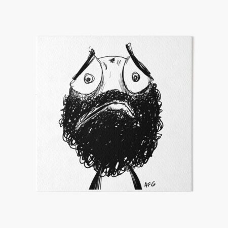 Sad! Art Board Print
