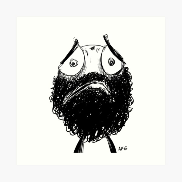 Sad! Art Print