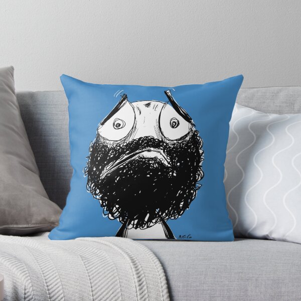 Sad! Throw Pillow