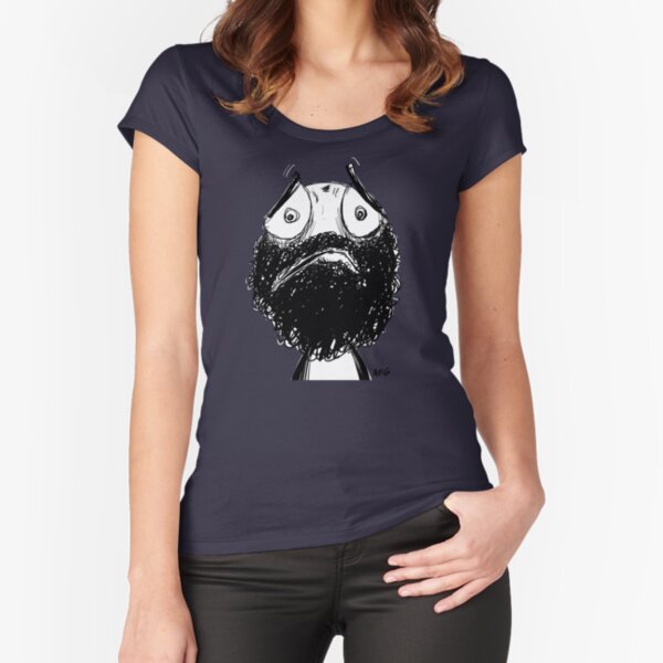 Sad! Fitted Scoop T-Shirt