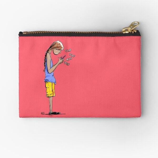 Texting Zipper Pouch