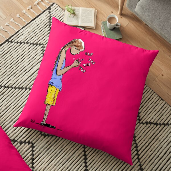 Texting Floor Pillow