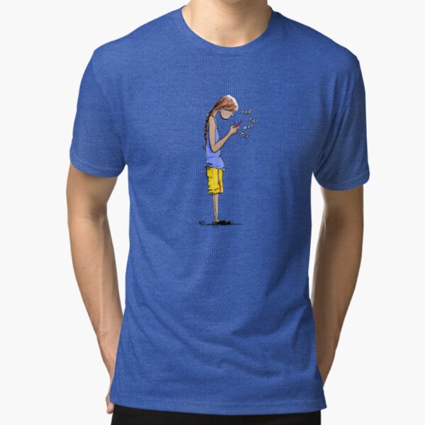 Texting Tri-blend T-Shirt