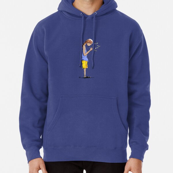 Texting Pullover Hoodie