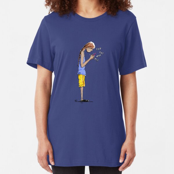 Texting Slim Fit T-Shirt