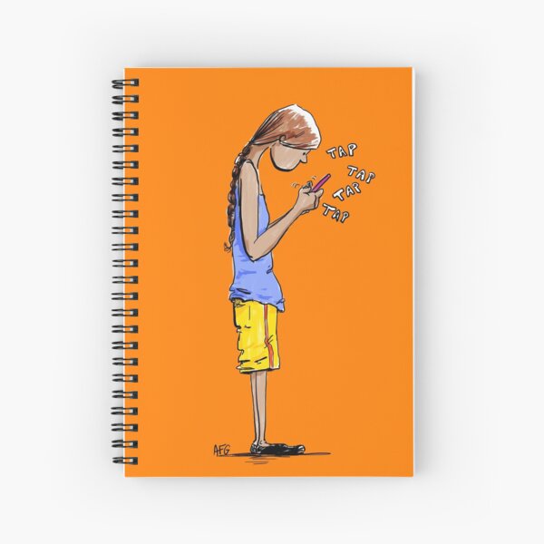 Texting Spiral Notebook