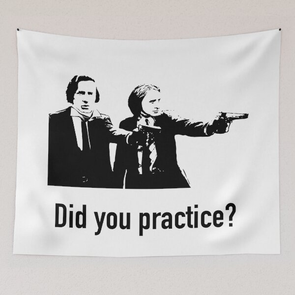 Item preview, Chopin & Liszt - Did You Practice? designed and sold by vivalarevolucio.