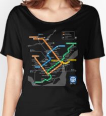 Métro STM Montréal T-shirts coupe relax