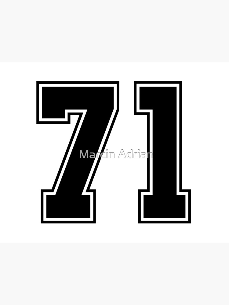 10 Classic Vintage Sport Jersey Number in Black Number on White Background  for American Football, Baseball or Basketball Stock Illustration -  Illustration of football, cricket: 140529751