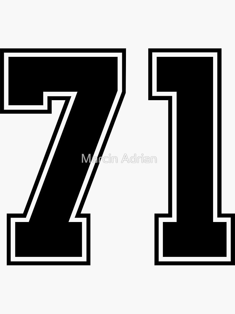 89 American Football Classic Vintage Sport Jersey Number in black number on  white background for american football, baseball or basketball Graphic T- Shirt Dress for Sale by Marcin Adrian