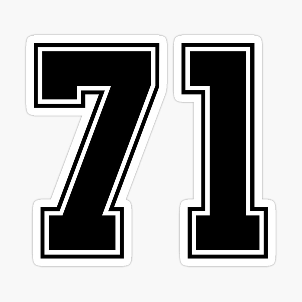 15 Classic Vintage Sport Jersey Number in Black Number on White Background  for American Football, Baseball or Basketball Stock Illustration -  Illustration of back, black: 140529786