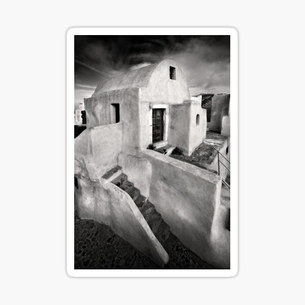 Item preview, The humble Acropolis of Pyrgos village - Santorini, Greece. designed and sold by Cretense72.