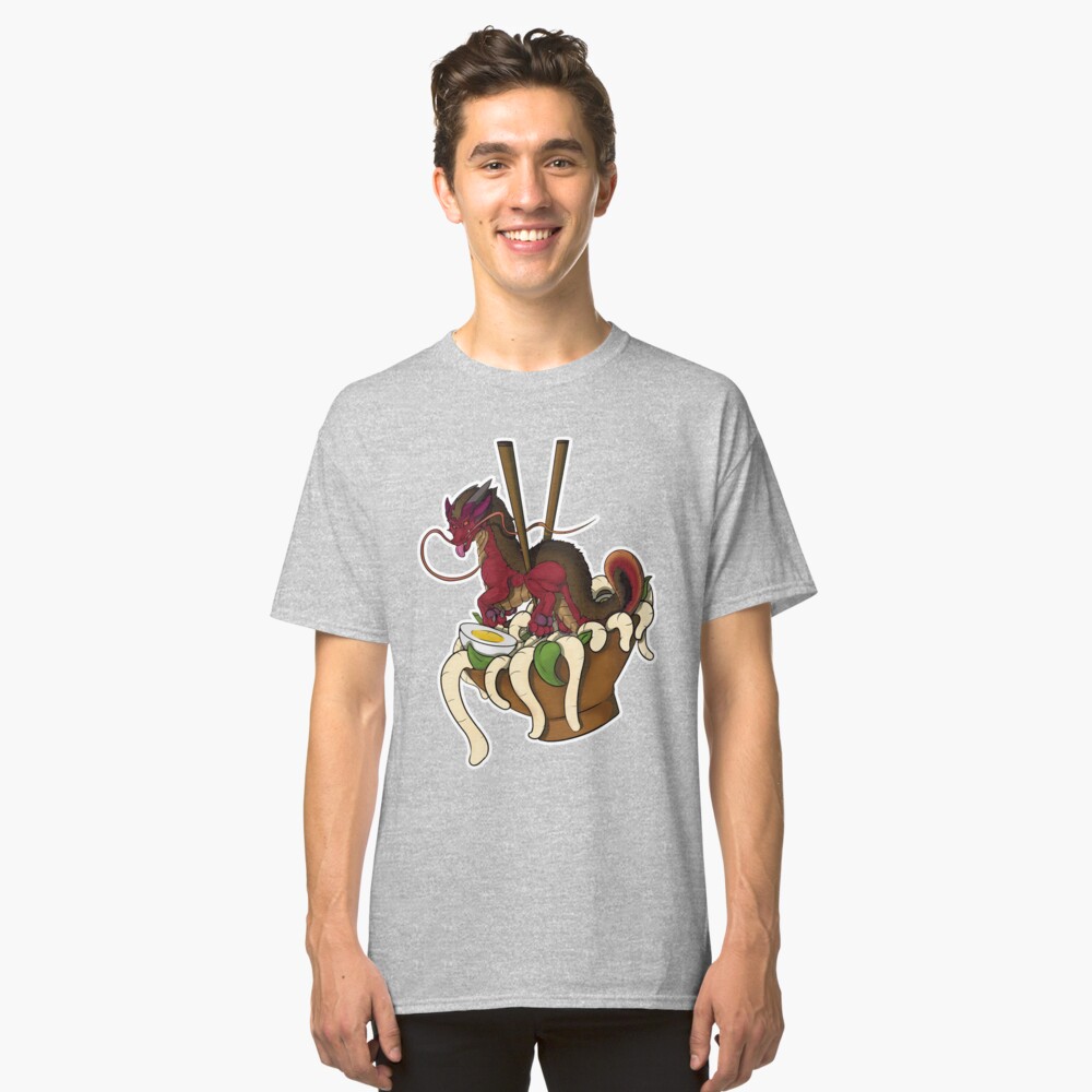 T-shirt classique « Dragon nouille!»