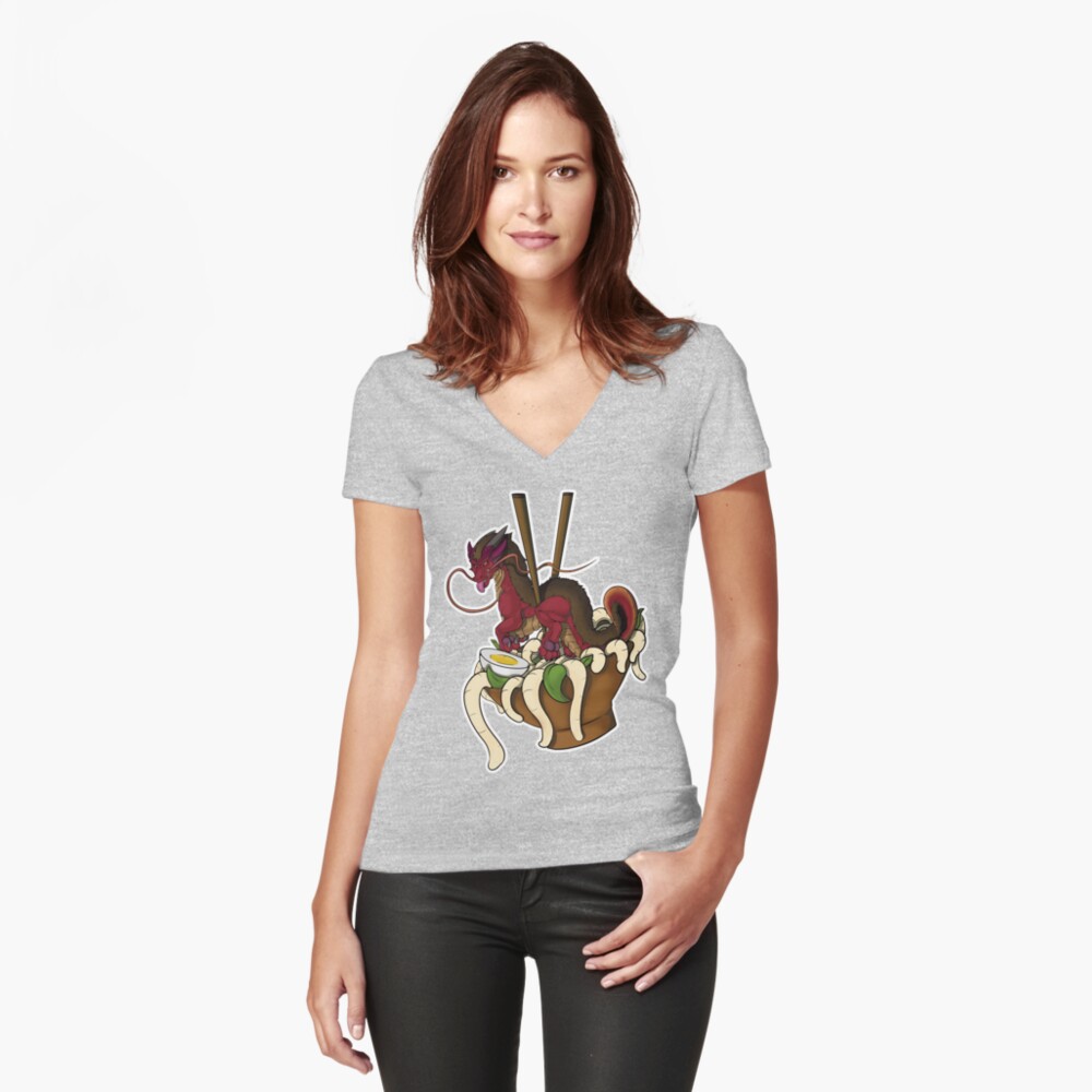 Aperçu de l'œuvre T-shirt moulant col V créée et vendue par Gordrakk.