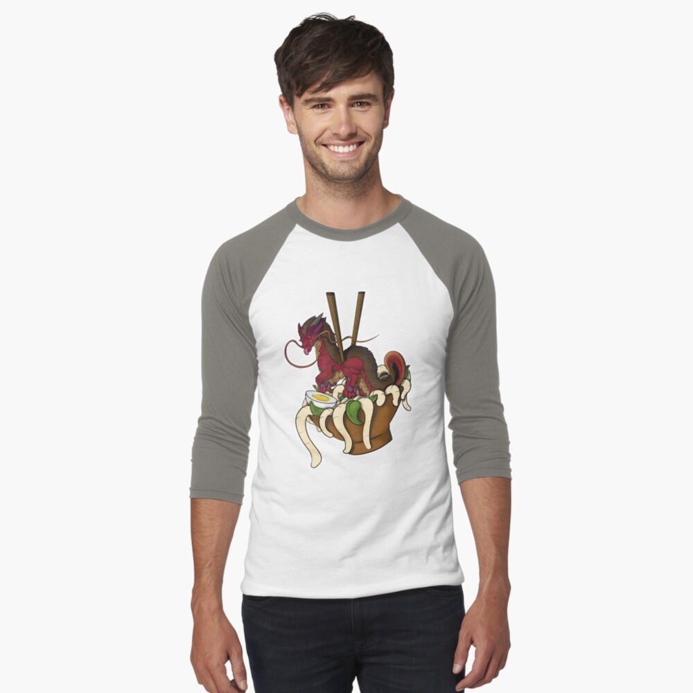Aperçu de l'œuvre T-shirt baseball manches ¾ créée et vendue par Gordrakk.
