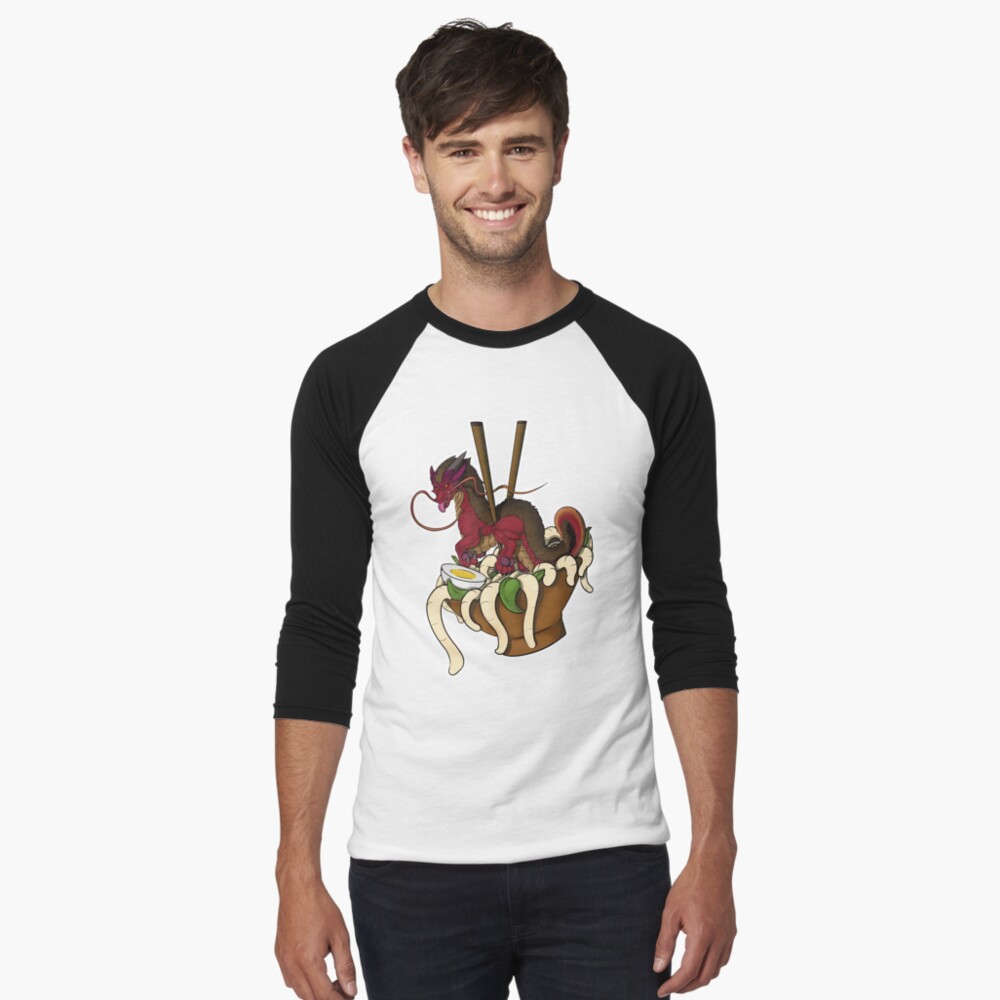 Aperçu de l'œuvre T-shirt baseball manches ¾ créée et vendue par Gordrakk.