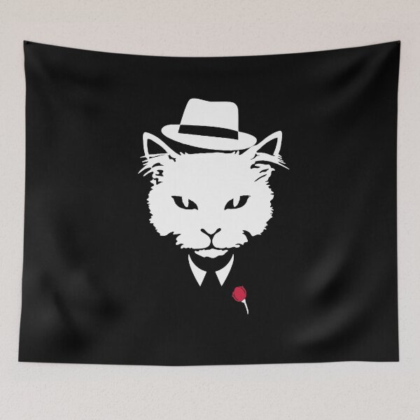 Item preview, Mafia mobster cat designed and sold by Dsigns.