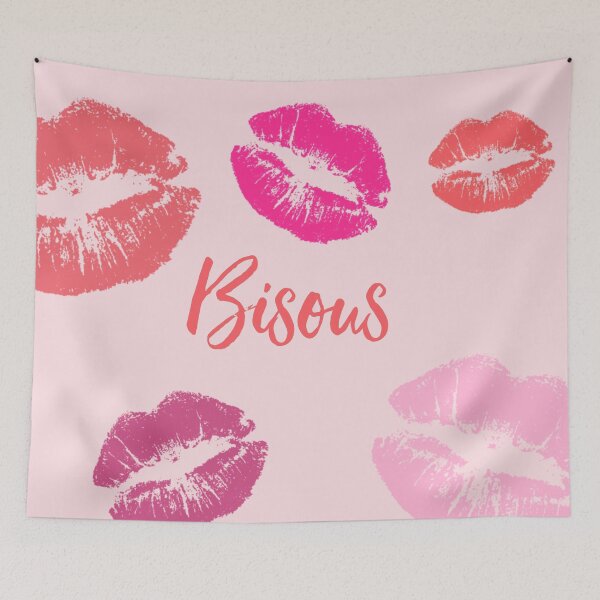 Item preview, Colorful lips kisses designed and sold by Jenmag.