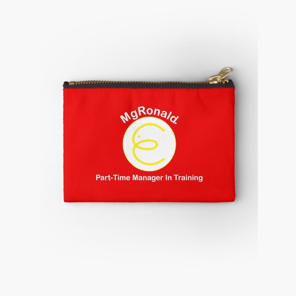 Item preview, MgRonald Part Time Manager Trainee designed and sold by NevermoreShirts.