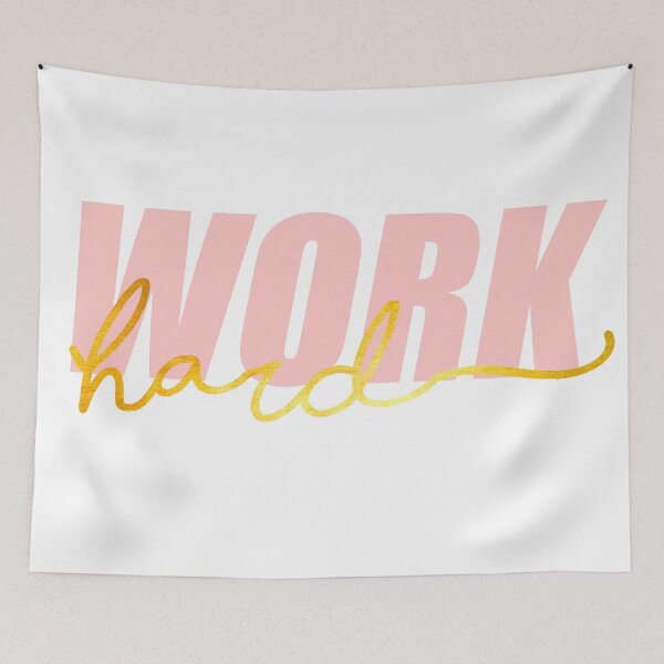 Item preview, Work Hard - Inspiration Quote designed and sold by hollanov98.