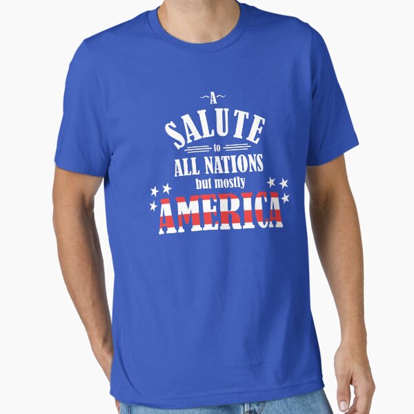 Artikel-Vorschau von Ein Gruß an alle Nationen (aber hauptsächlich Amerika), designt und verkauft von NevermoreShirts.